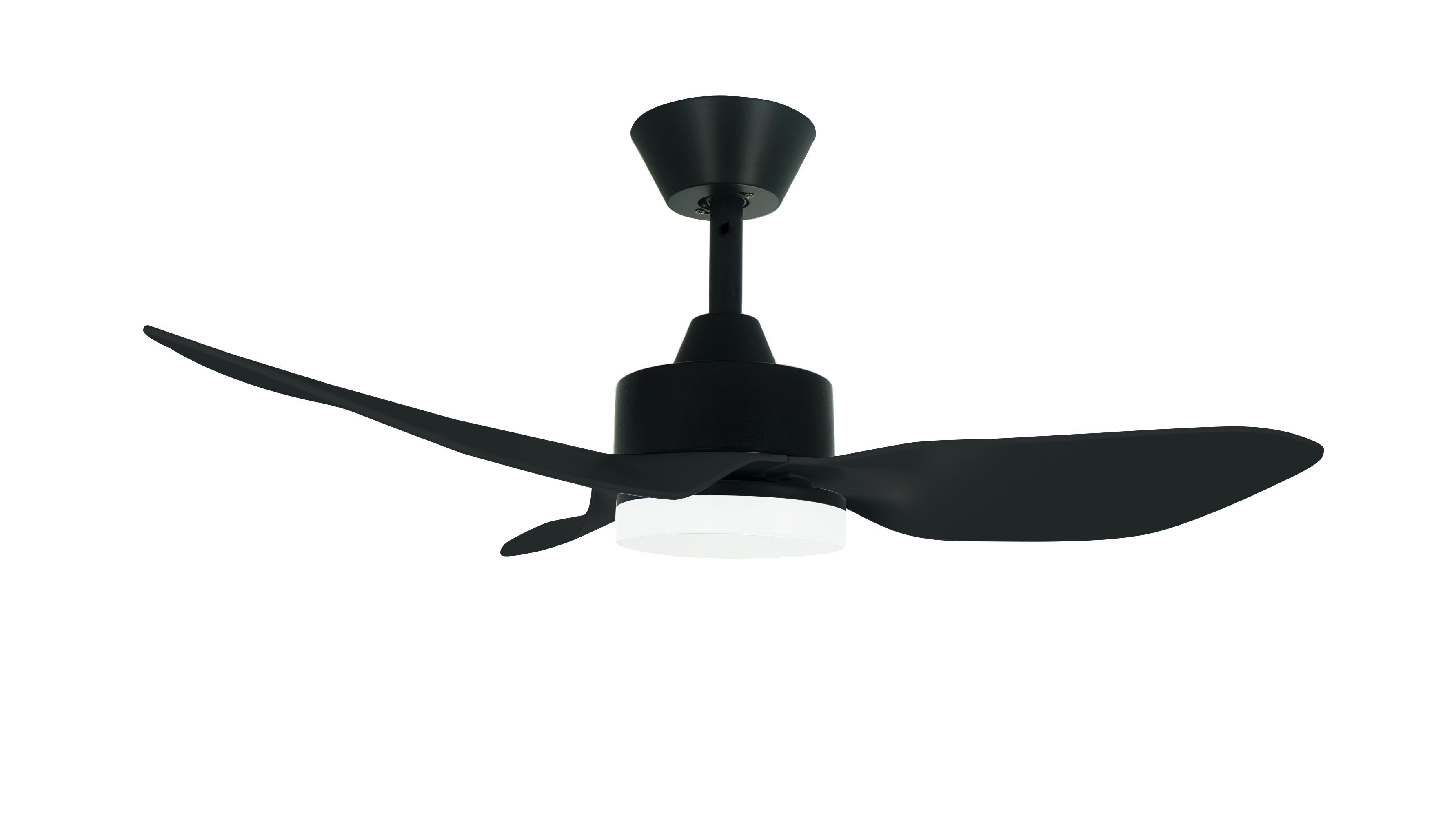 Ventilador de techo de control remoto decorativo de alta calidad con luz LED