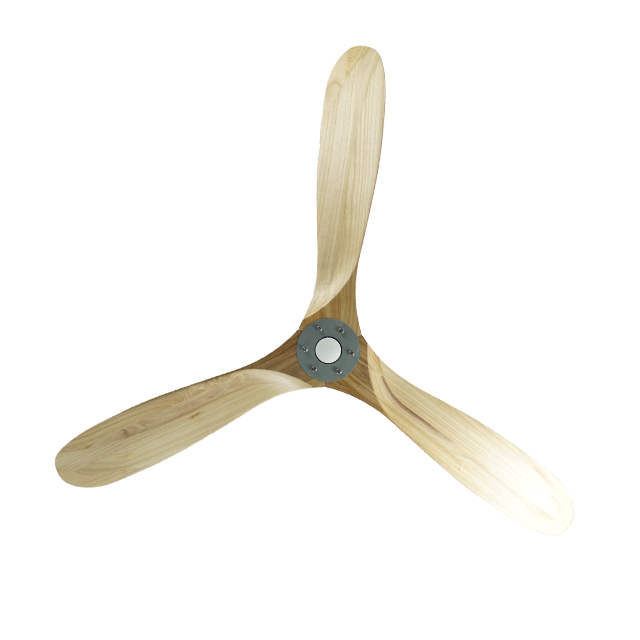 Ventiladores de techo para el hogar Airbena Solidwood sin control remoto de luz