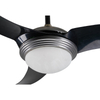 Color negro Ventilador de techo de alta calidad control remoto con luz LED