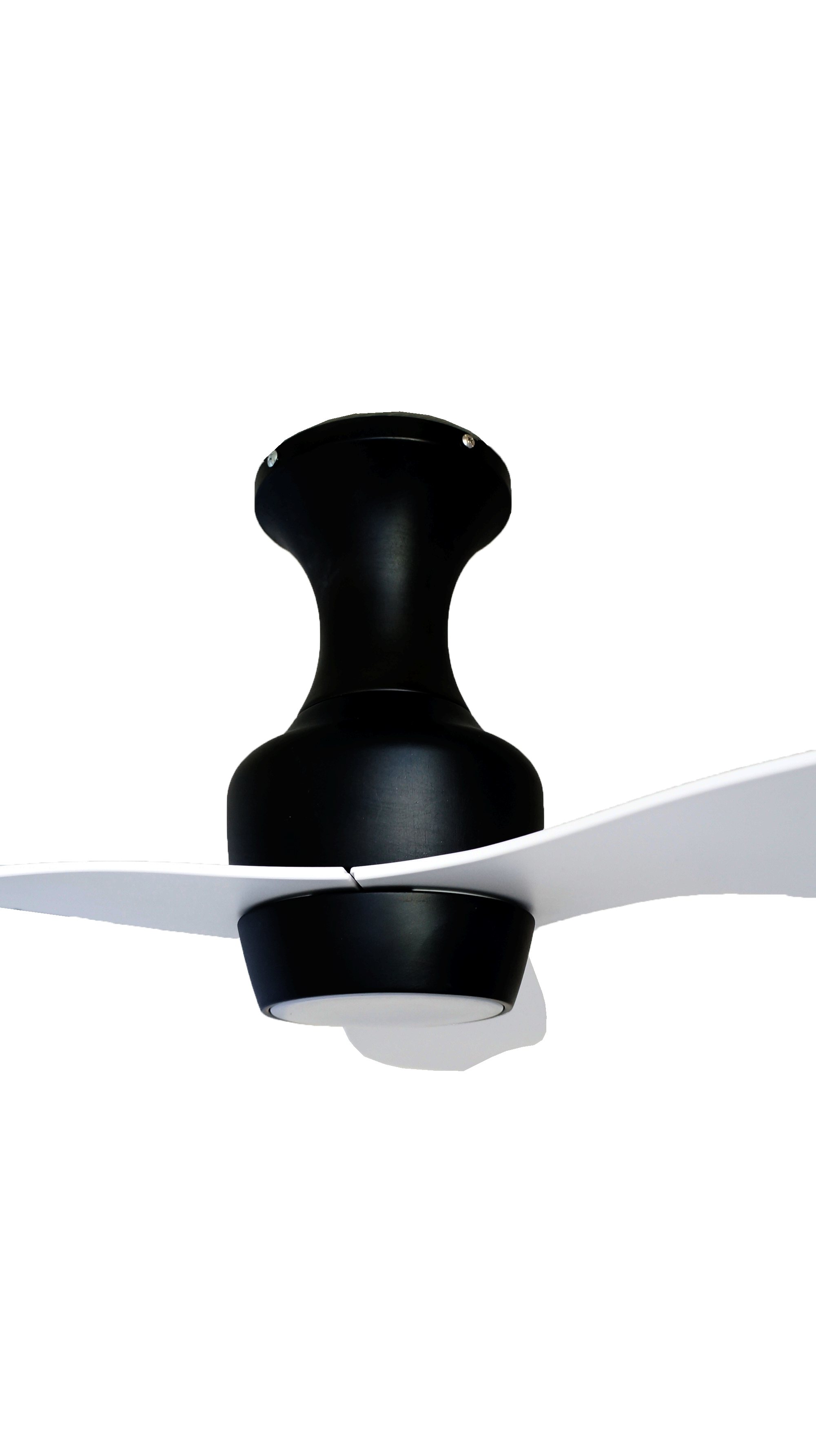 AirBena, moderno, inteligente, estable, silencioso, Motor de cobre, hoja de refrigeración por aire, atenuador, Control remoto inverso, LED, montaje empotrado, ventilador de luz de techo